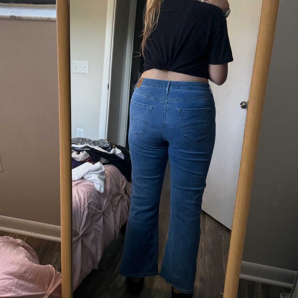 Ultra high rise crop flare